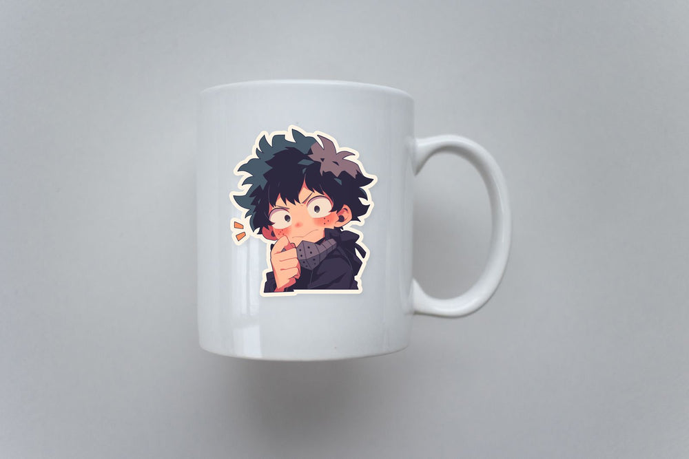 My Hero Academia Deku Kawaii Sticker