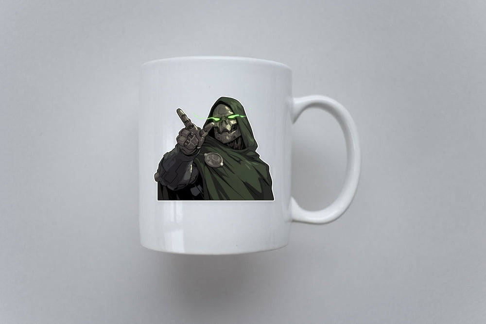 Doctor Doom Villain Sticker