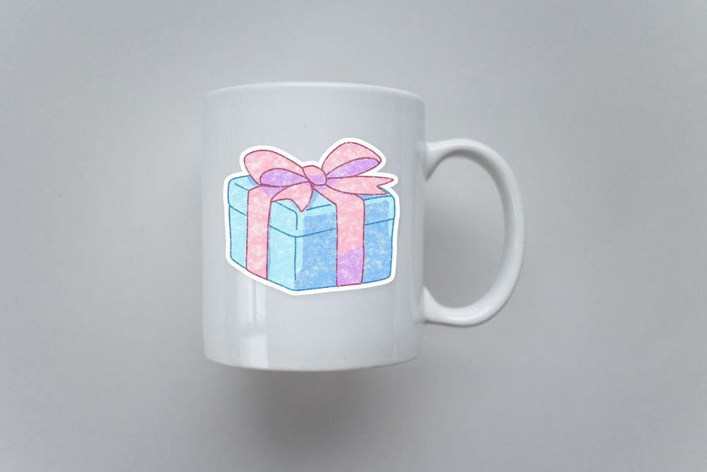 Gift Box Christmas Sticker
