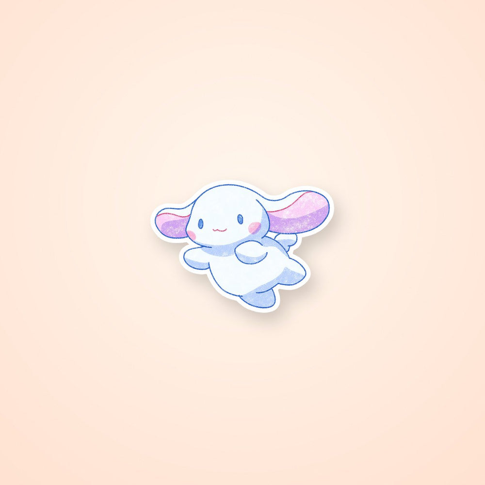 Kawaii Cinnamoroll Flying Cute Sticker