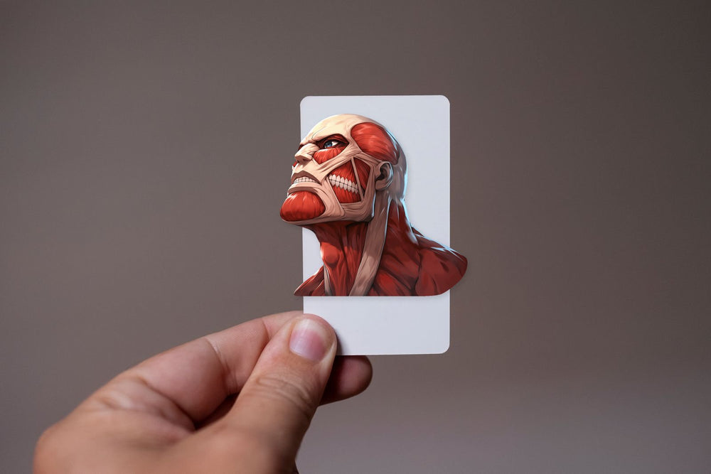 Aot Colossus Titan Menacing Gaze Sticker