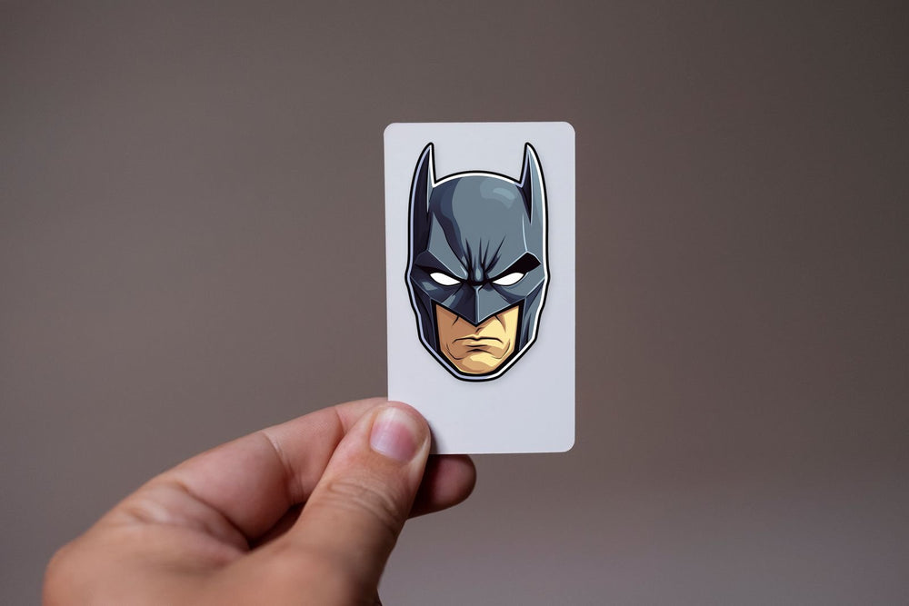 DC Batman Head Cartoon Sticker