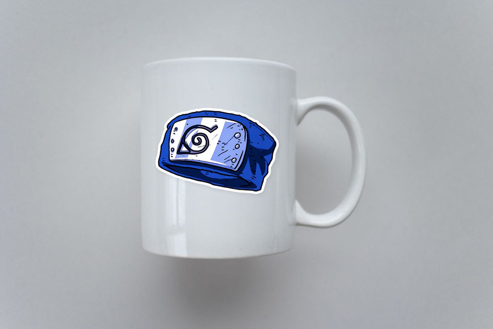 Naruto Hidden Leaf Headband Sticker