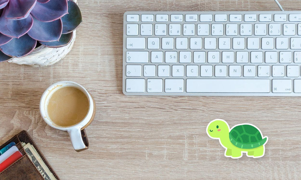 Kawaii Turtle Cute Animal Sticker
