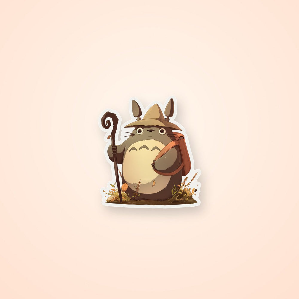 Totoro Autumn Wanderer Sticker