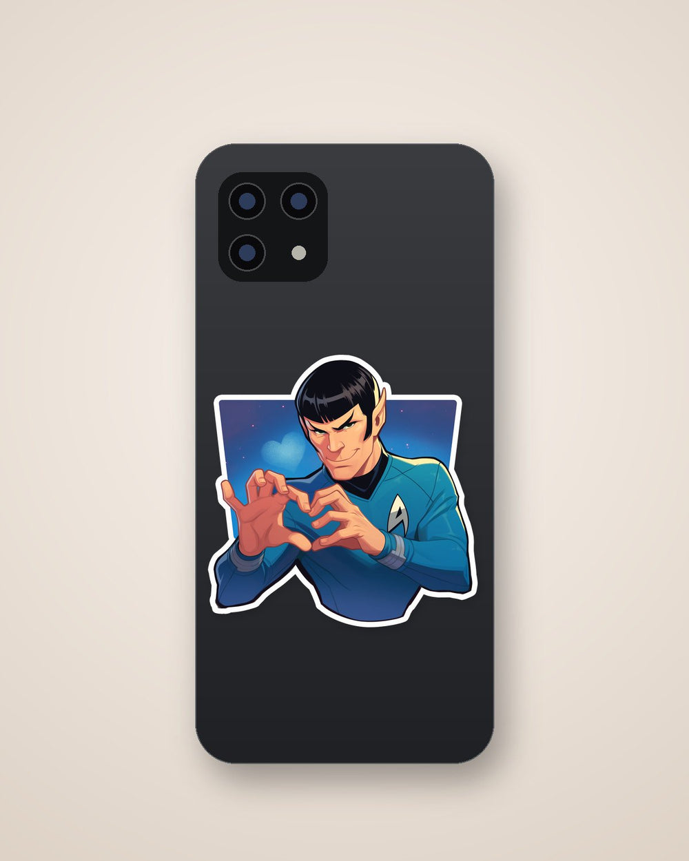Spock Heart Hands Star Trek Sticker