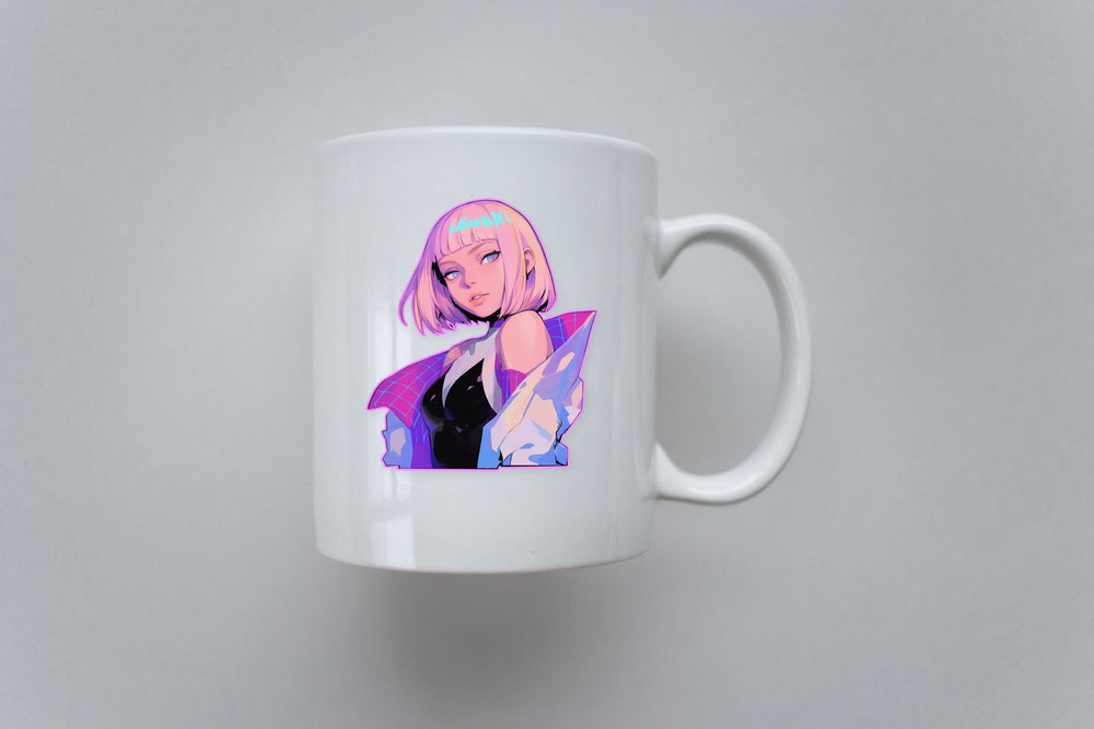 Gwen Stacy Spider-Verse Sticker