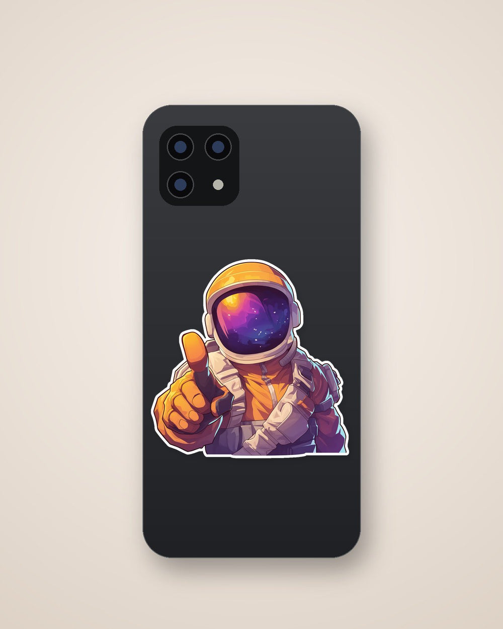 Cool Astronaut Thumbs Up Sticker