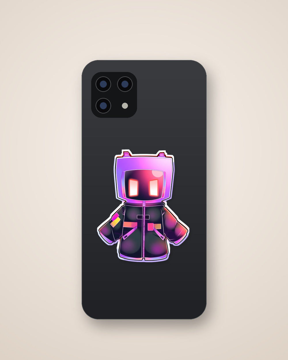 Neon Roblox Boy Sticker