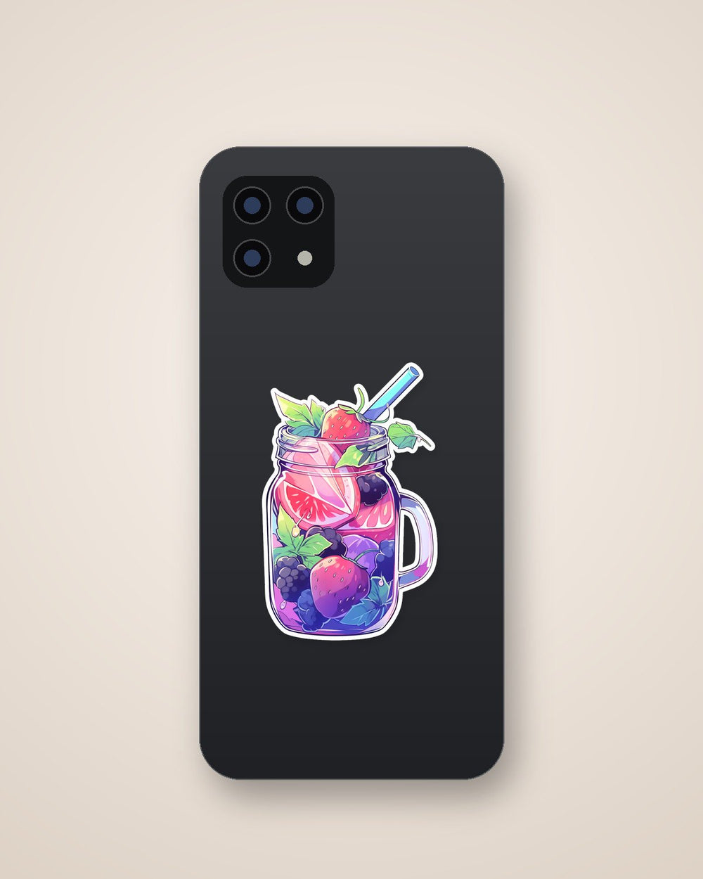 Fruit and Berry Drink Sticker