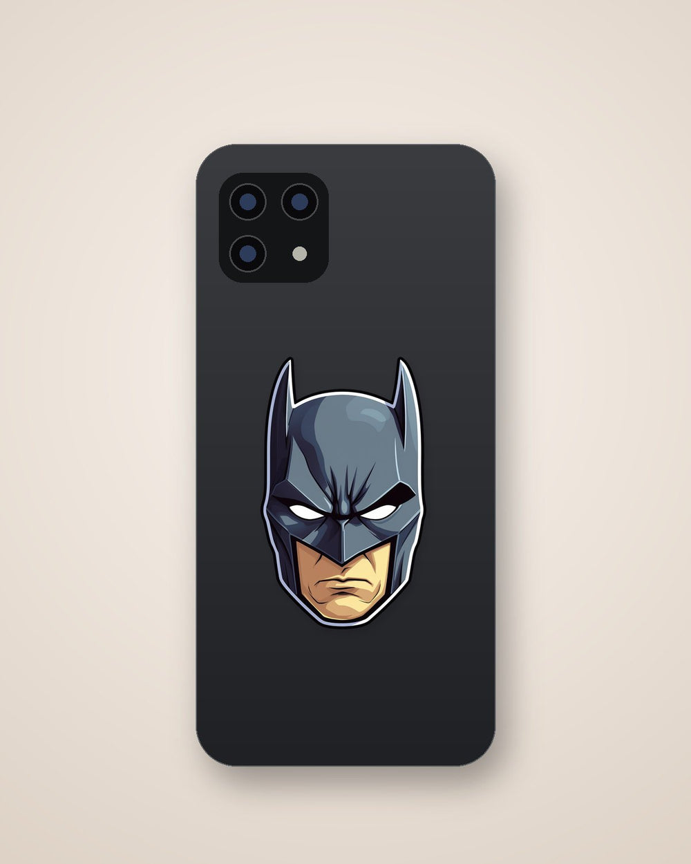 DC Batman Head Cartoon Sticker