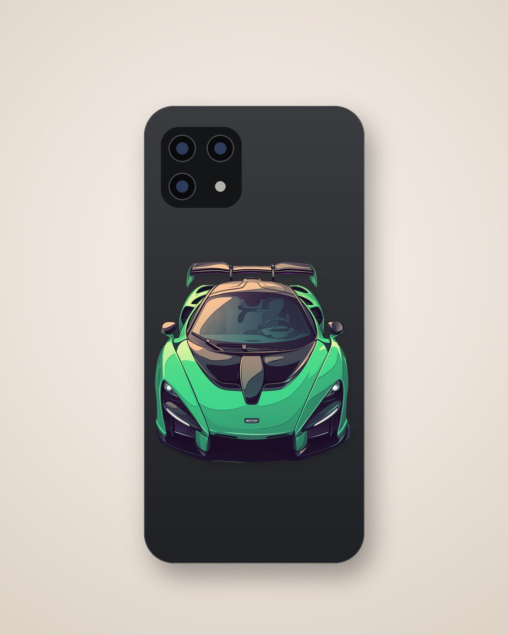 Mclaren Senna Front View Sticker