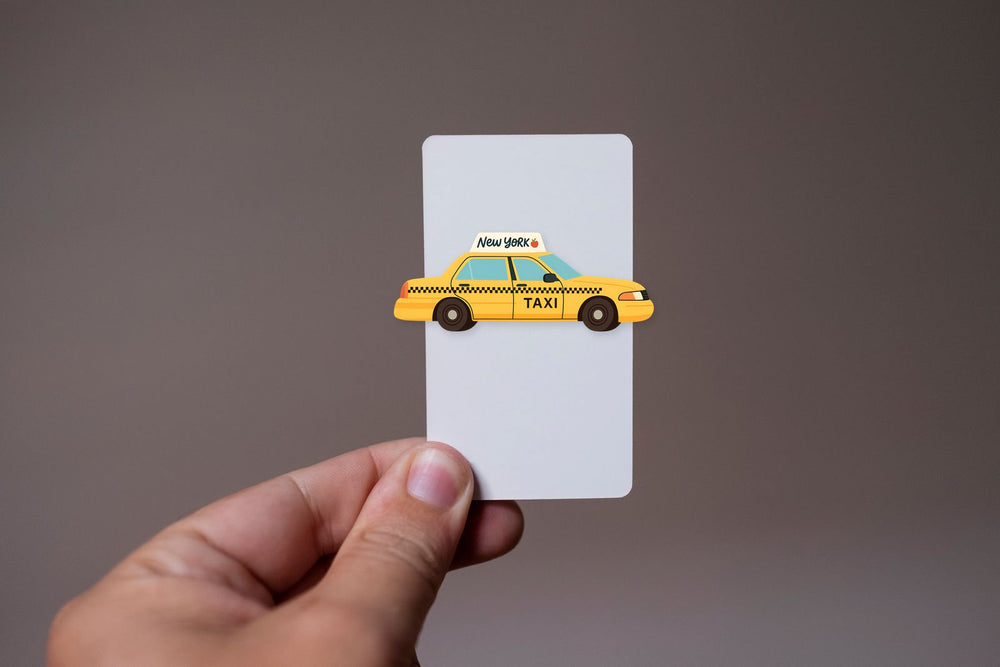 New York Yellow Taxi Sticker