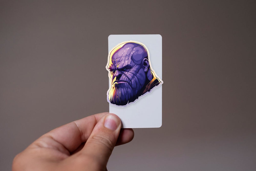 Thanos Gazing into the Distance Marvel Sticker