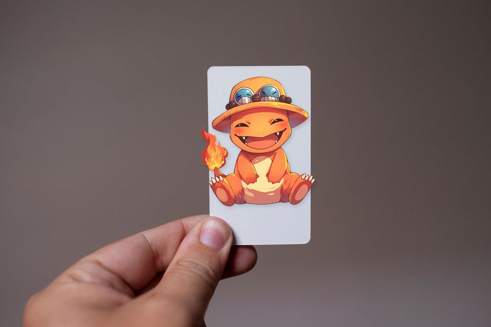 Cute Charmander Pirate Sticker
