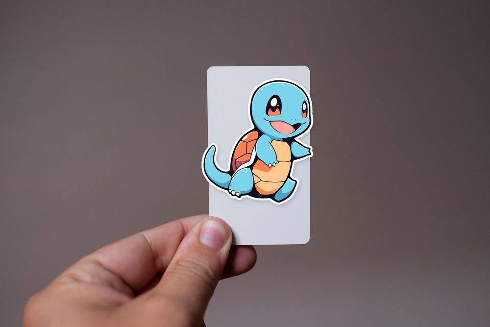 Pokemon Funny Squirtle Sticker