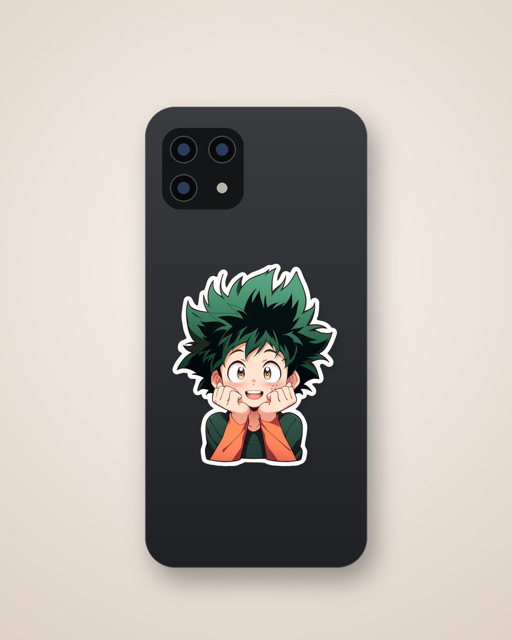 Mha Intrigued Izuku Midoriya Sticker