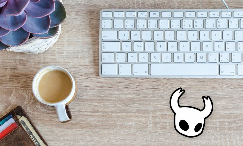 Hollow Knight Head Sticker
