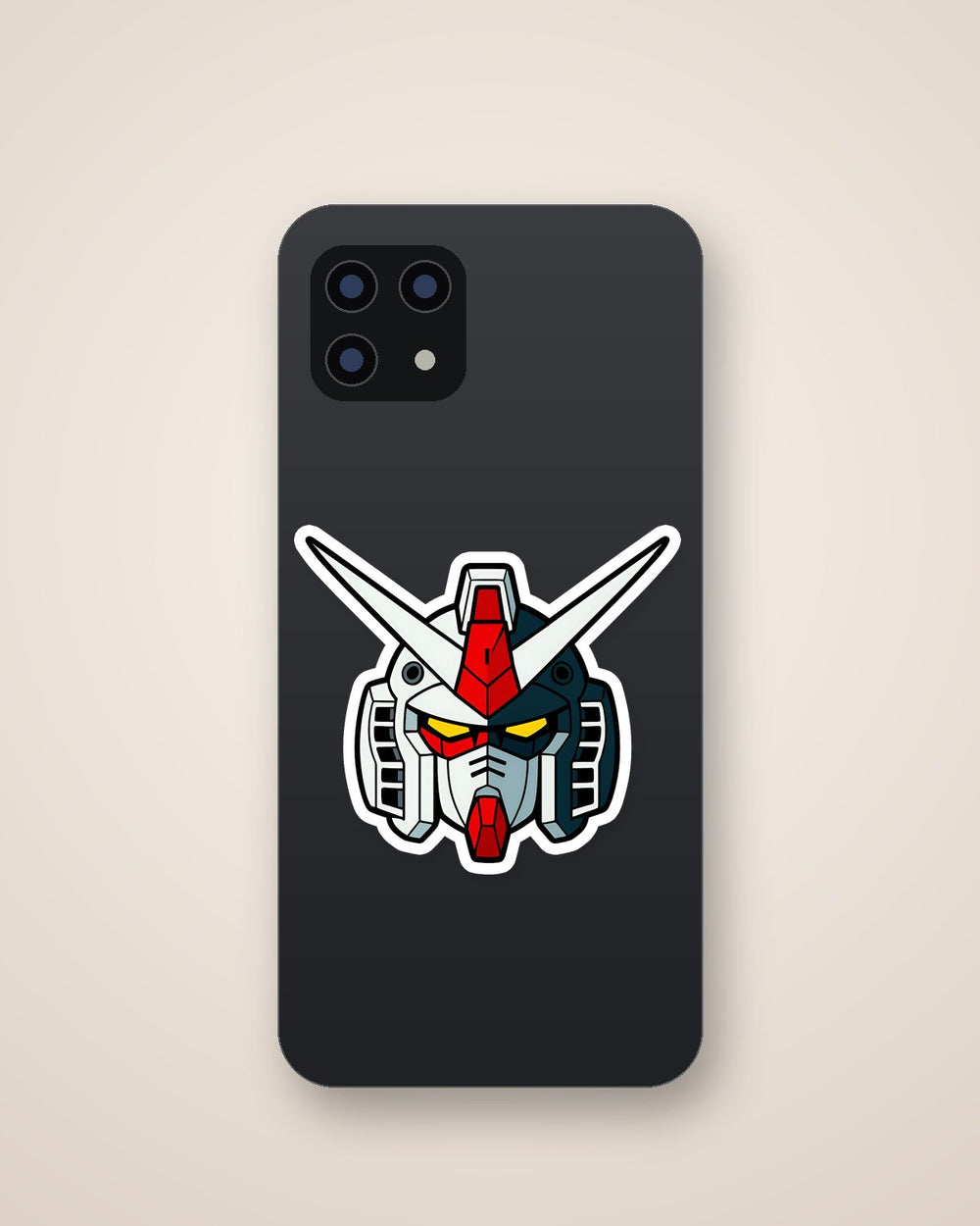 Gundam Head Mecha Anime Sticker