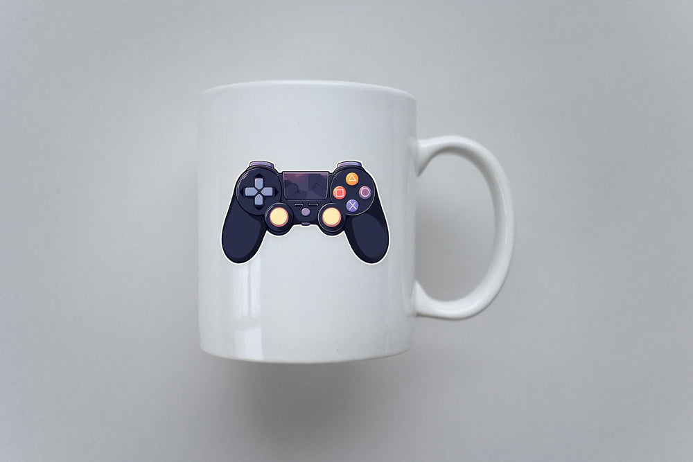 Black Ps4 Dualshock Aesthetic Sticker