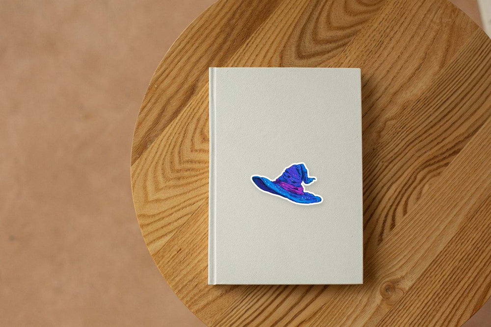 Wizard Hat Aesthetic Halloween Sticker
