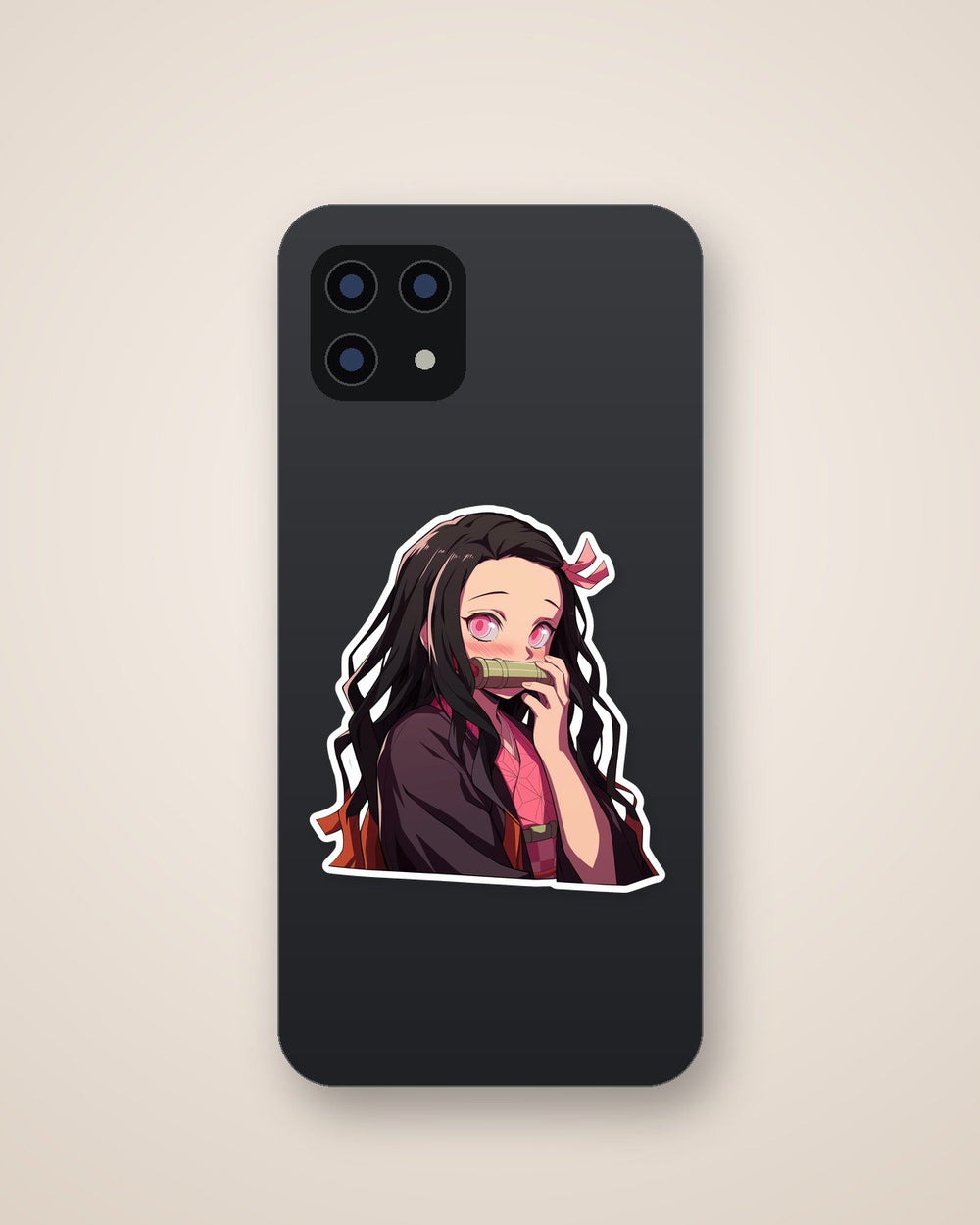 Nezuko Demon Slayer Cool Anime Sticker