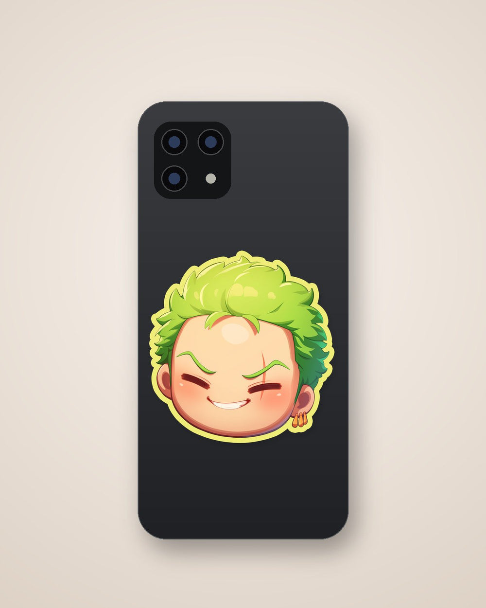 One Piece Cutest Zoro Head Sticker