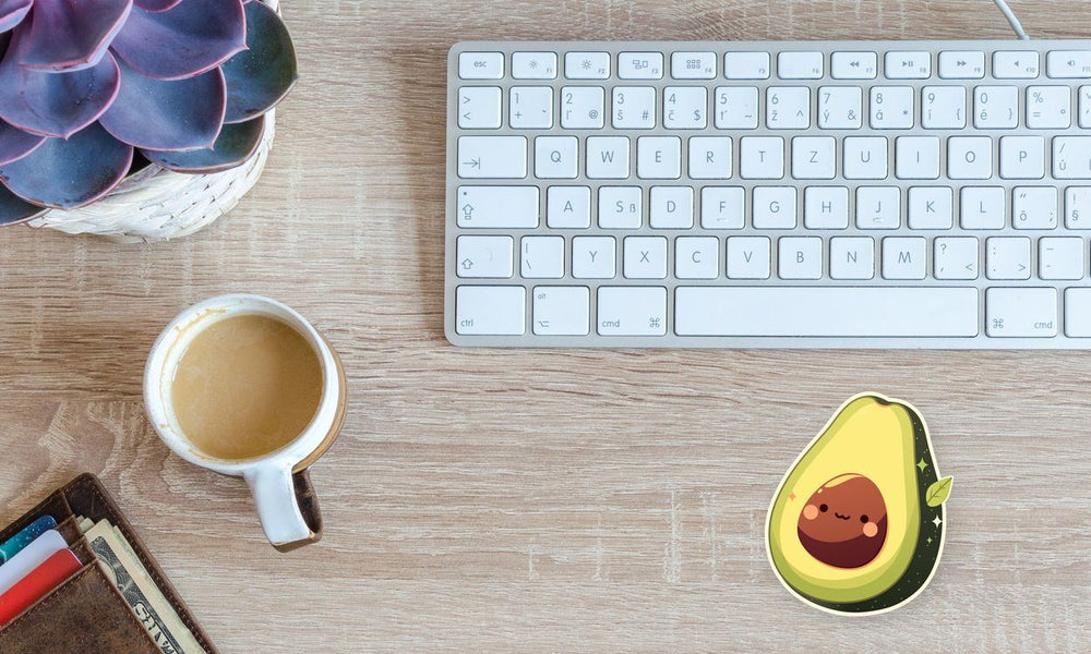 Kawaii Avocado Cute Fruit Sticker