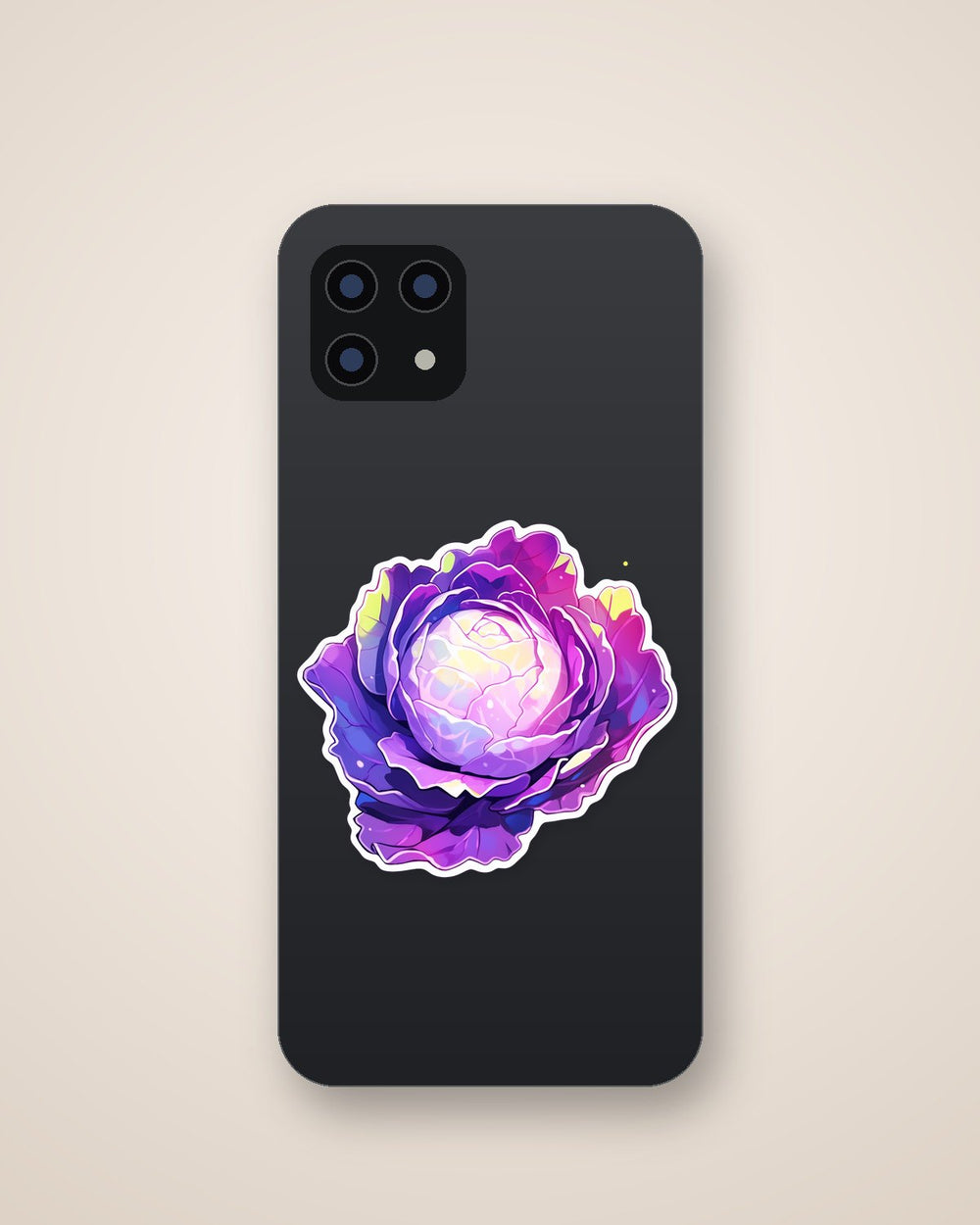 Purple Cabbage Sticker