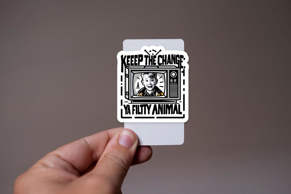 Home Alone TV Quote Sticker