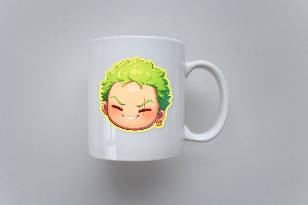 One Piece Cutest Zoro Head Sticker