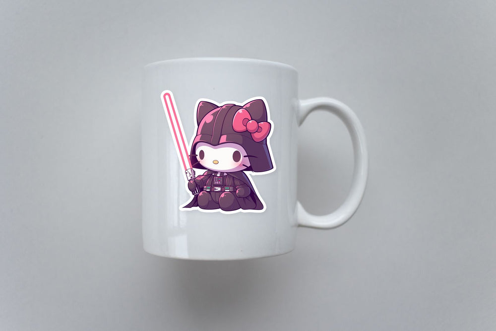 Hello Kitty Darth Vader Sticker