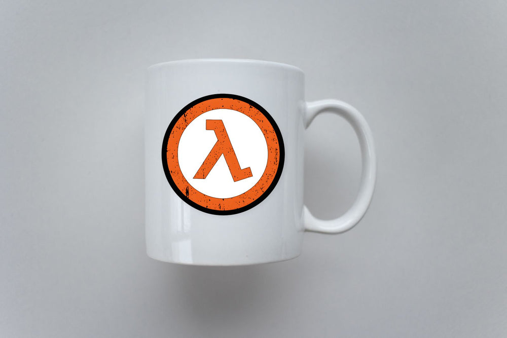 Half-Life Logo Gaming Sticker