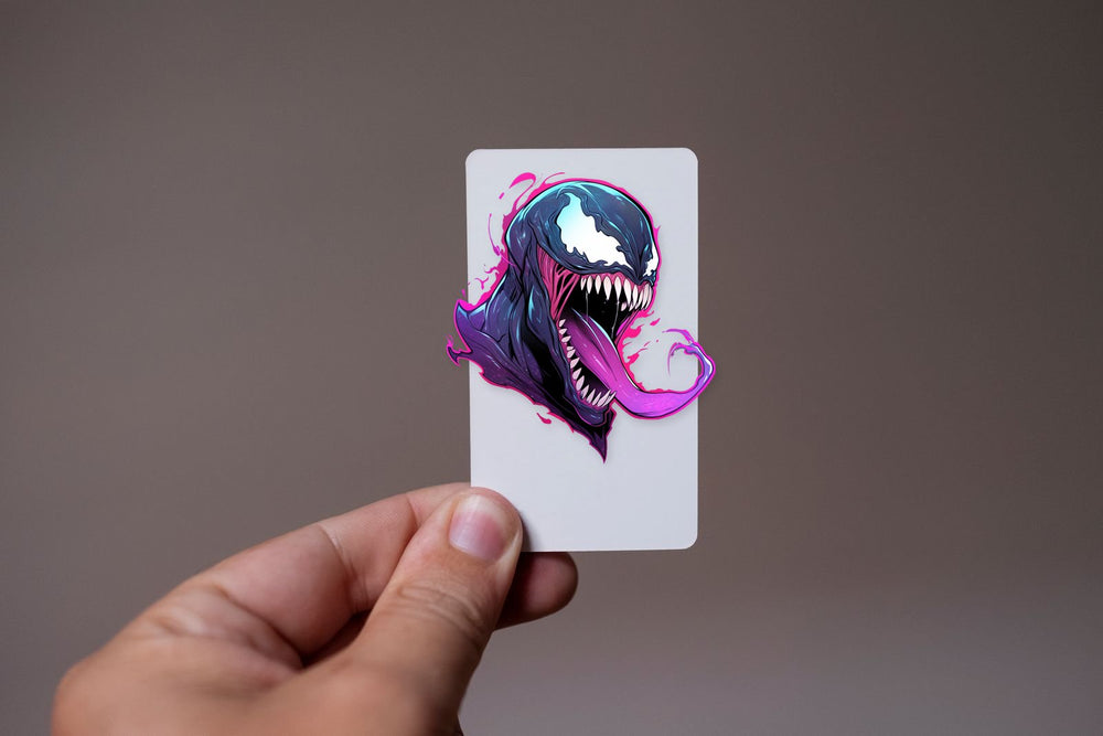 Venom Pink Stroke Sticker