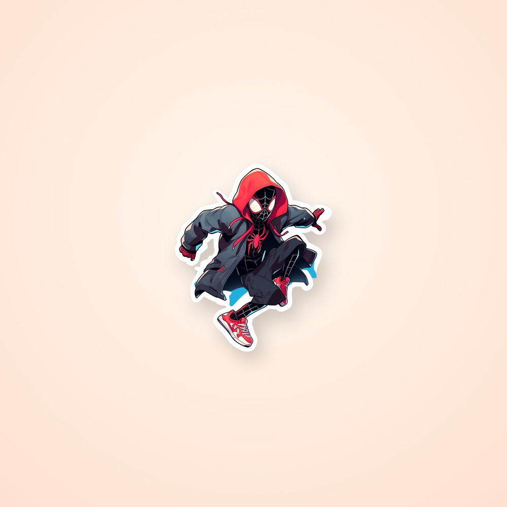 Spider-Man Miles Morales in Jacket Sticker