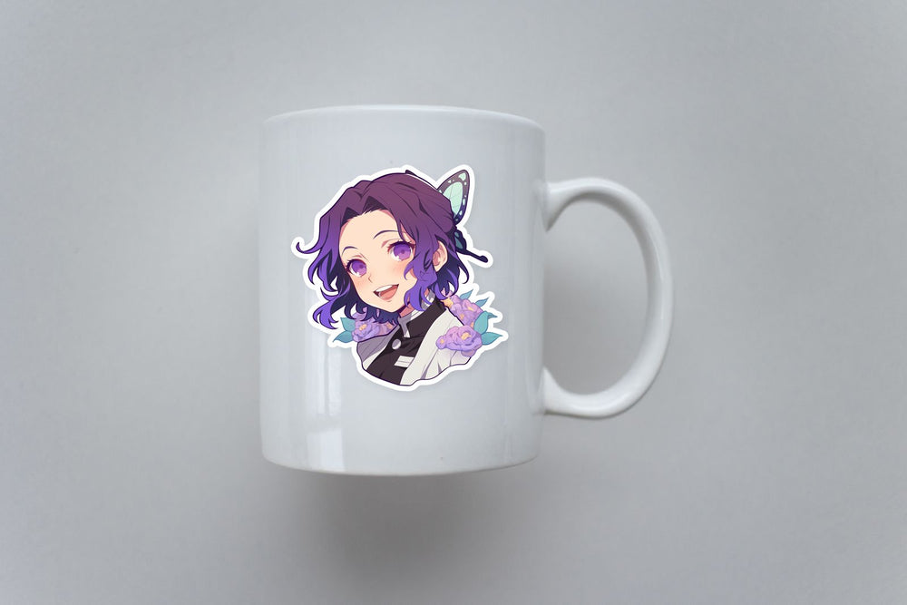 Shinobu Kocho Kawaii Demon Slayer Sticker