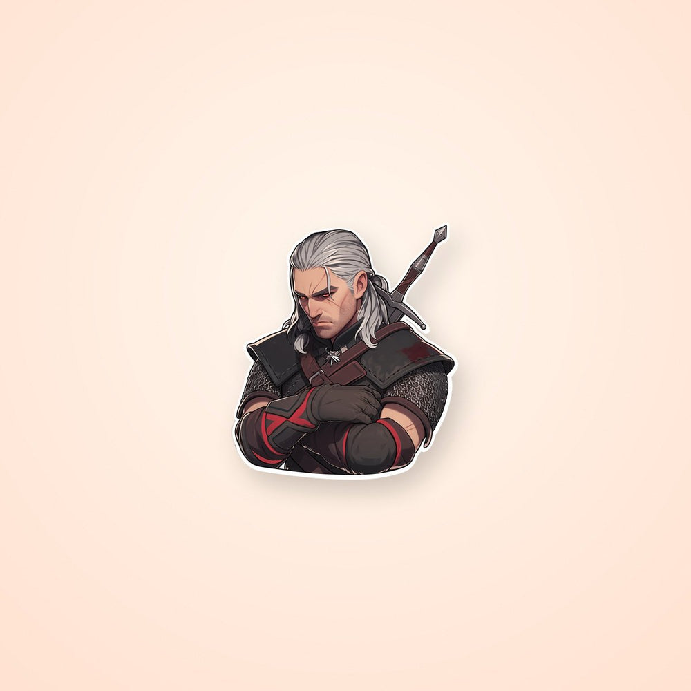 The Witcher Geralt of Rivia Sticker