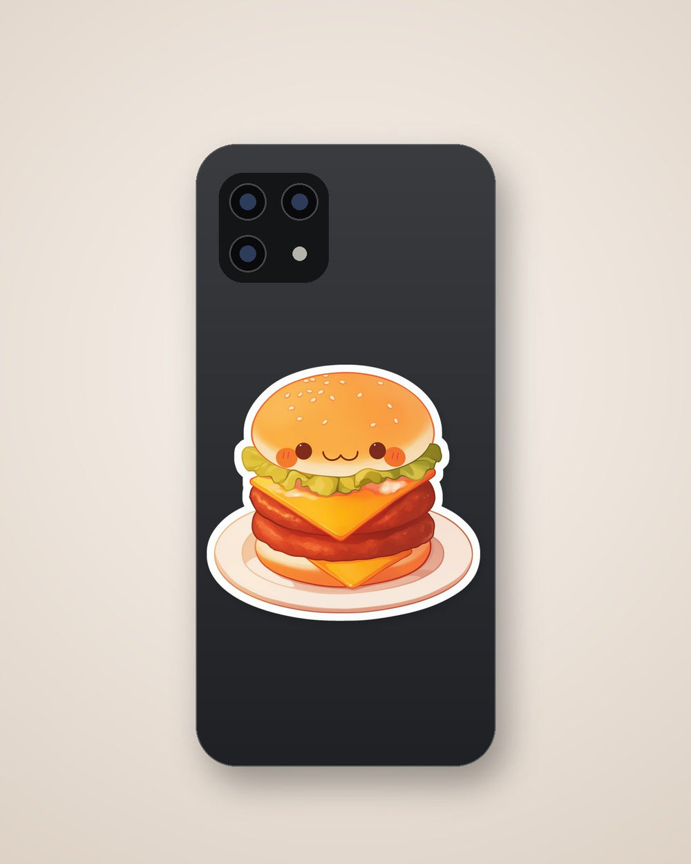 Kawaii Mcdonalds Burger Sticker