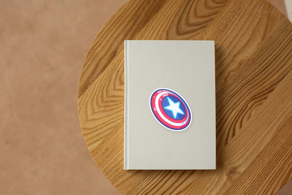 Captain America Shield Marvel Sticker