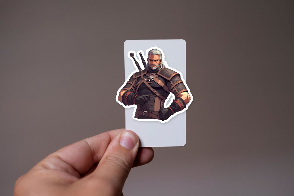 Geralt Witcher Armor Warrior Sticker