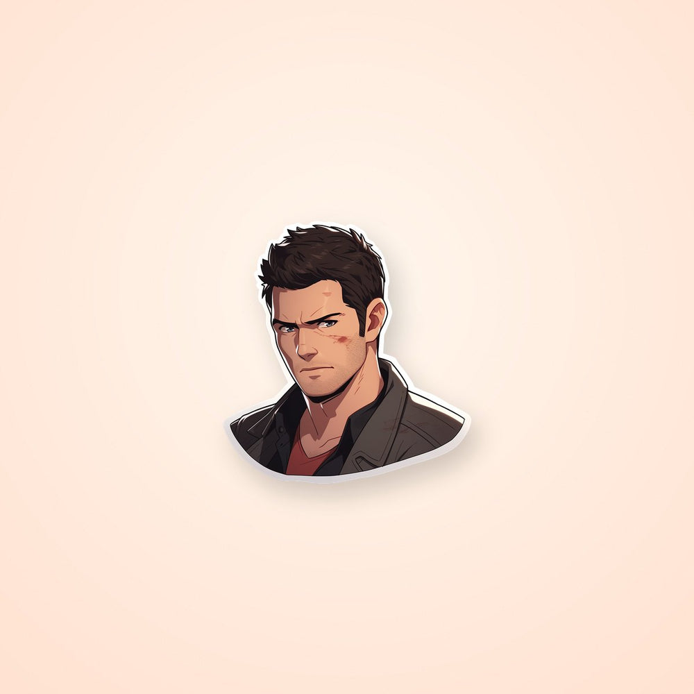 Uncharted Nathan Drake Aesthetic Sticker