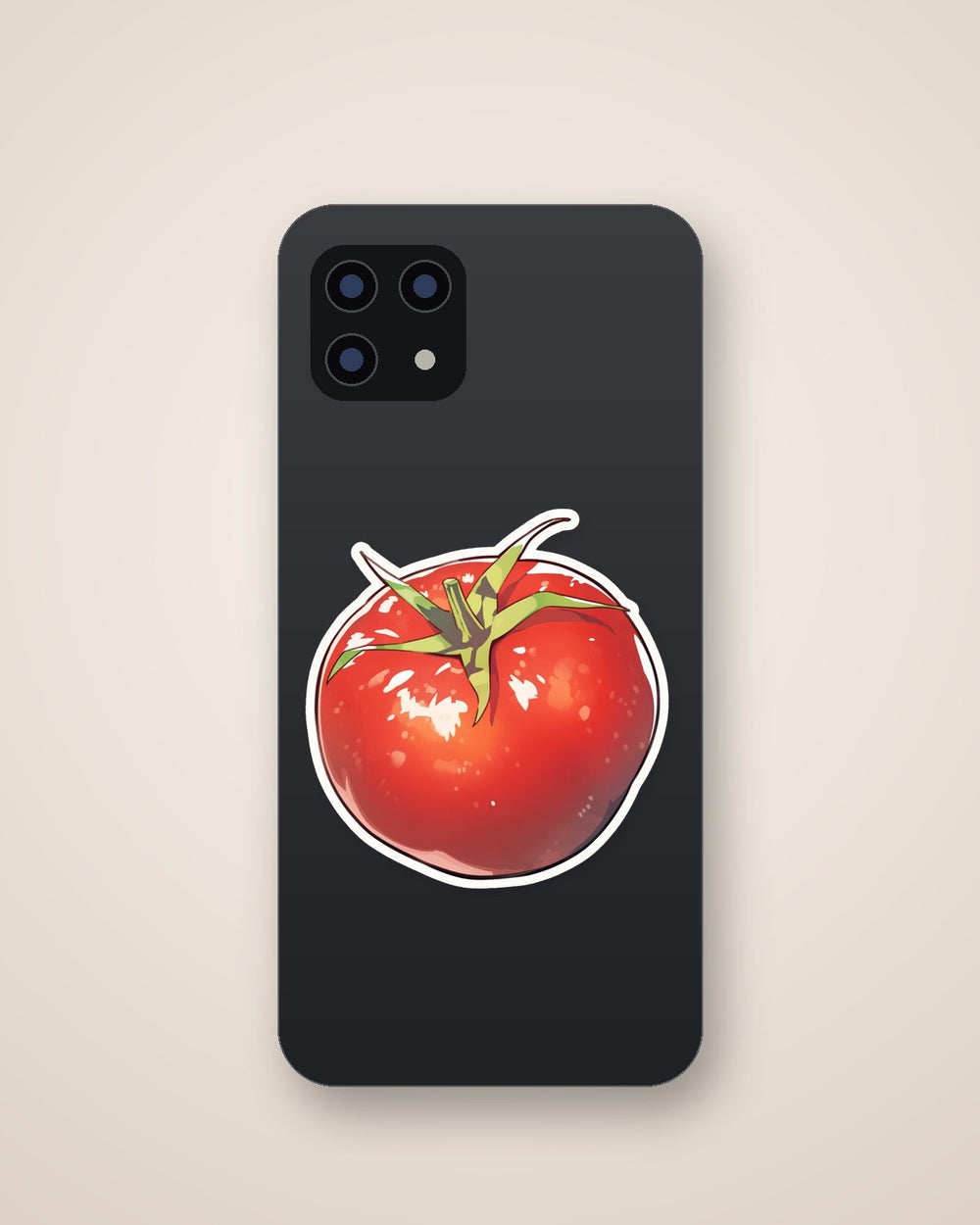 Aesthetic Red Tomato Sticker