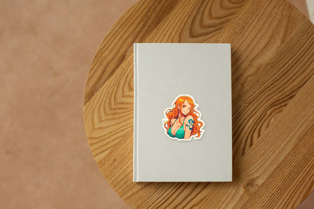 One Piece Nami Winking Sticker
