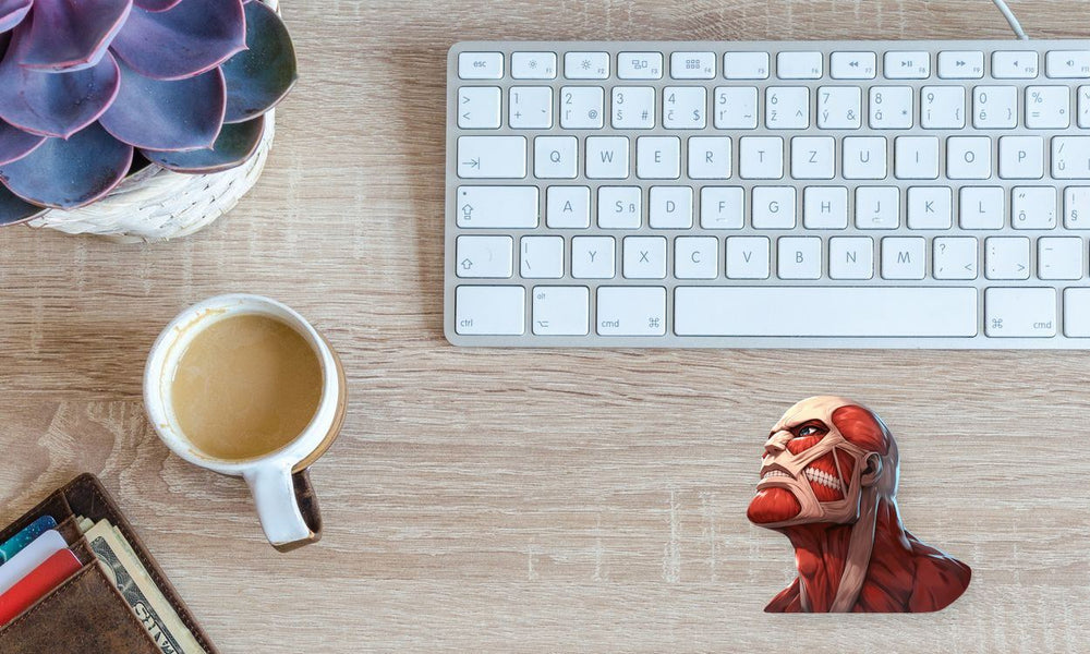 Aot Colossus Titan Menacing Gaze Sticker