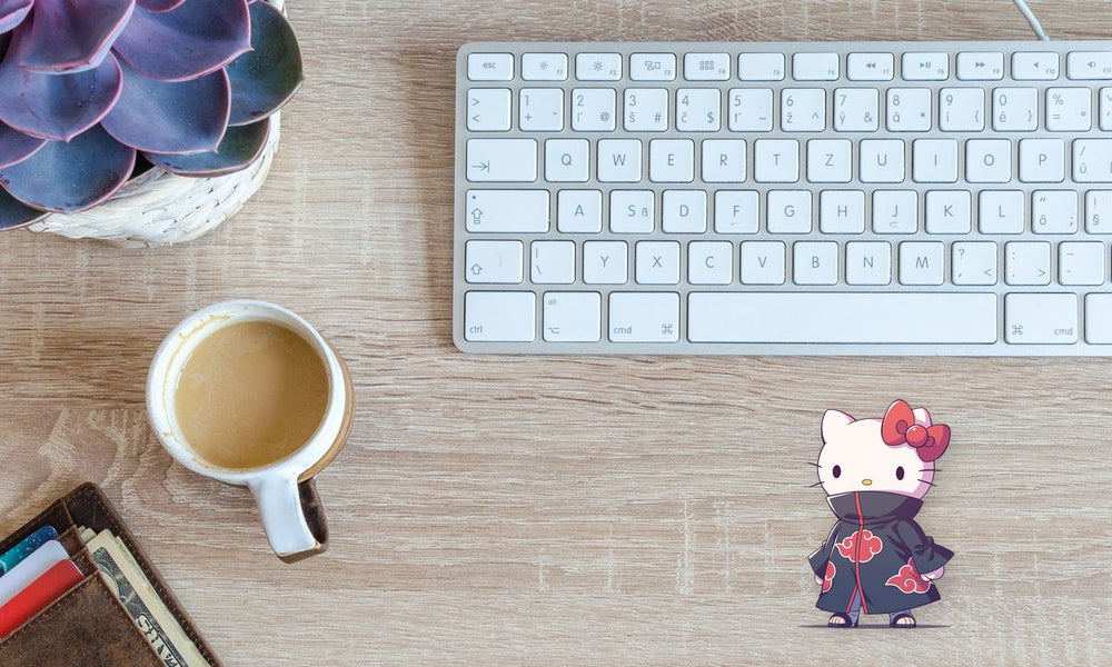 Hello Kitty Akatsuki Naruto Clipart Sticker