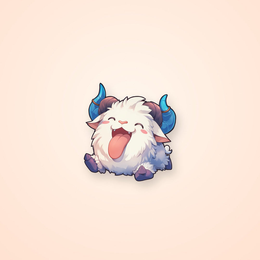 Cute Poro League of Legends Sticker