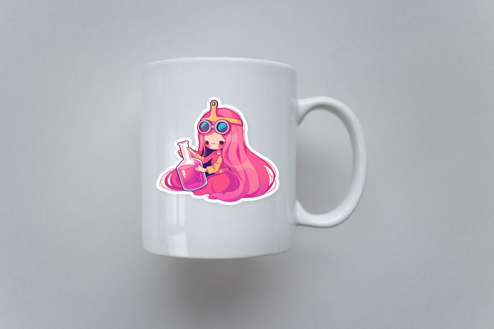 Princess Bubblegum Lab Cute Adventure Time Sticker