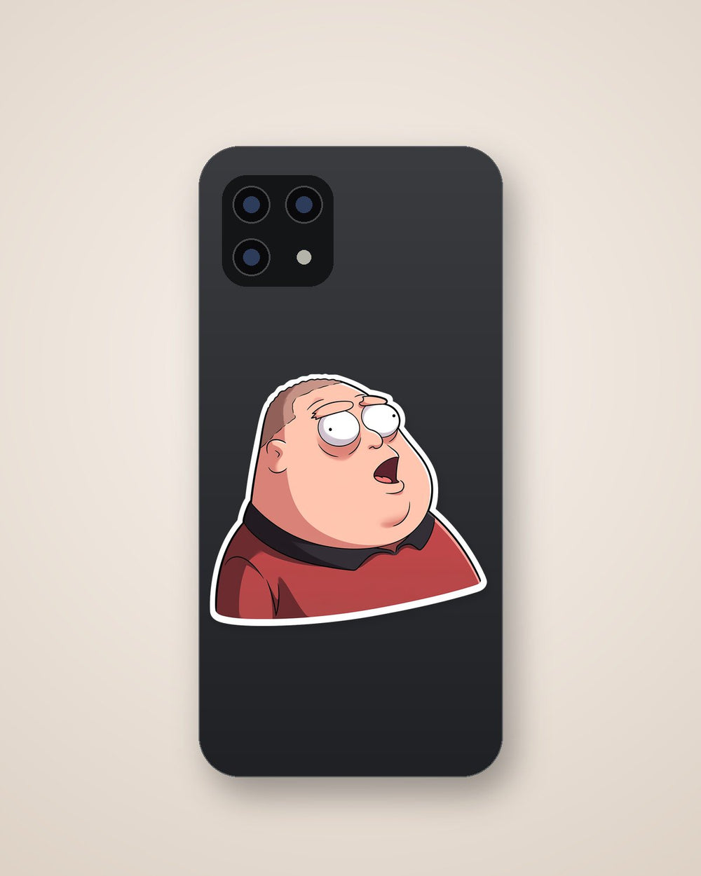 Family Guy-Style Dorky Guy Sticker