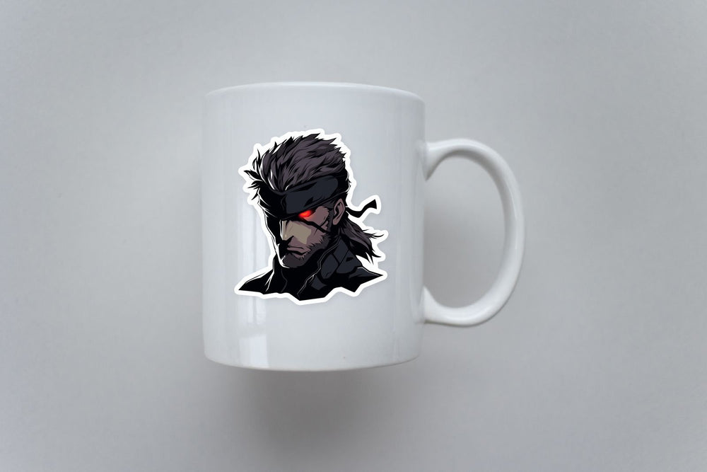 Metal Gear Solid Snake Dark Sticker