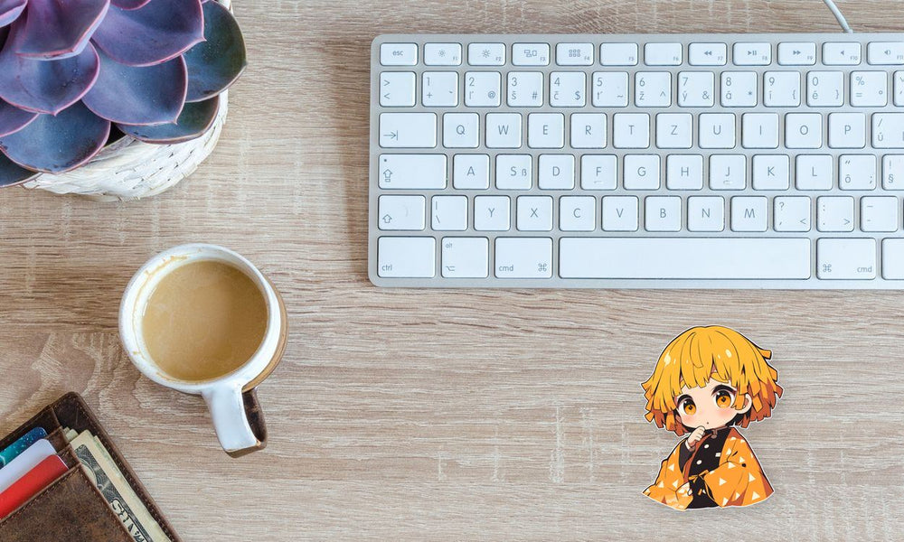 Demon Slayer Zenitsu Chibi Sticker
